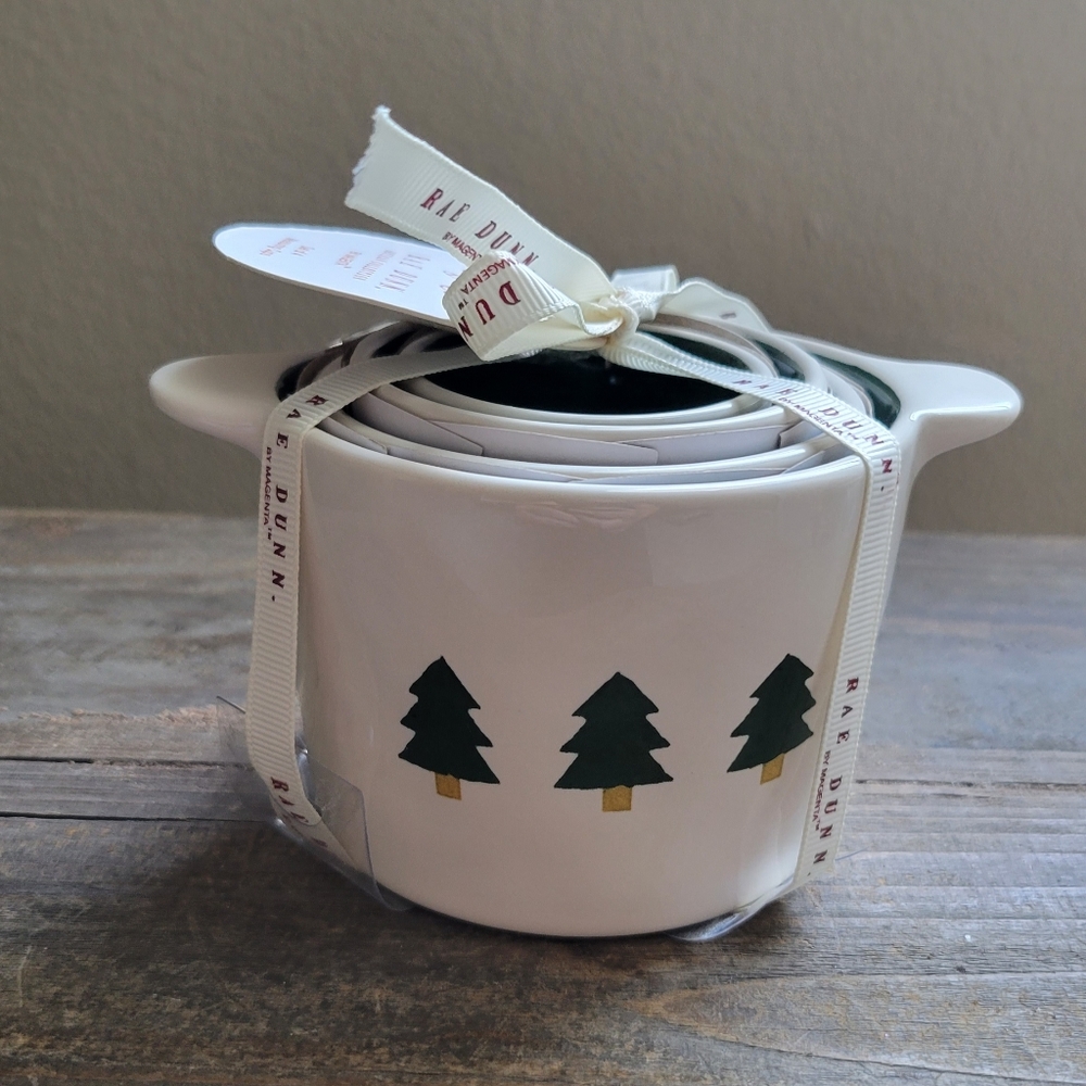 Rae Dunn Tree Measuring Cups